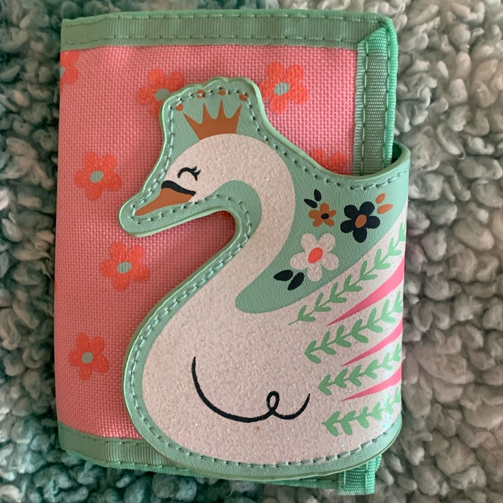 NWT Stephen Joseph kids’ Swan wallet
